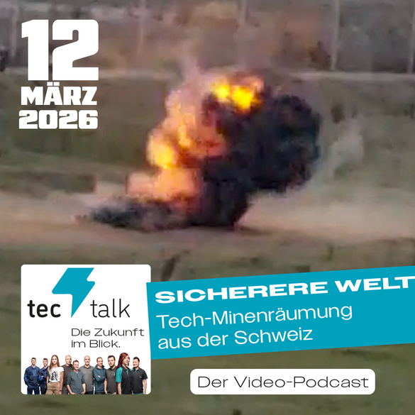 TecTalk: Sichere Minenräumung aus der Schweiz